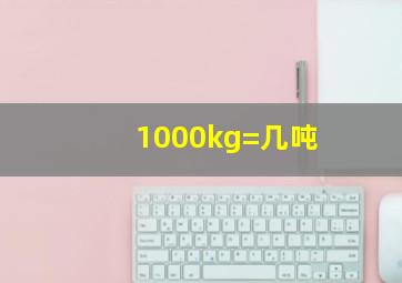 1000kg=几吨