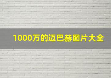 1000万的迈巴赫图片大全