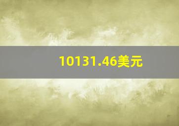 10131.46美元