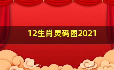 12生肖灵码图2021