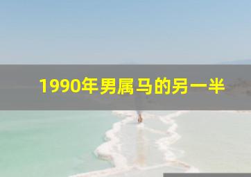 1990年男属马的另一半