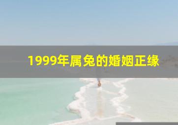 1999年属兔的婚姻正缘