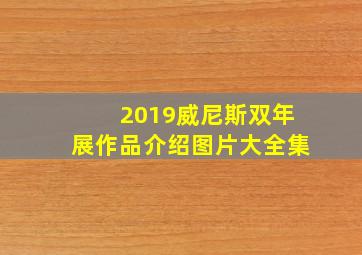 2019威尼斯双年展作品介绍图片大全集