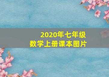 2020年七年级数学上册课本图片