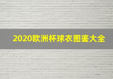 2020欧洲杯球衣图鉴大全