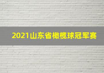 2021山东省橄榄球冠军赛