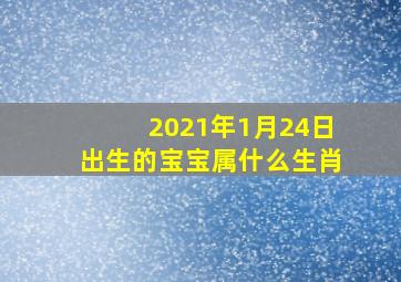 2021年1月24日出生的宝宝属什么生肖