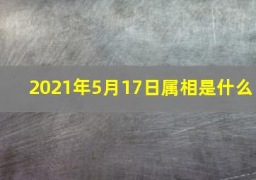 2021年5月17日属相是什么