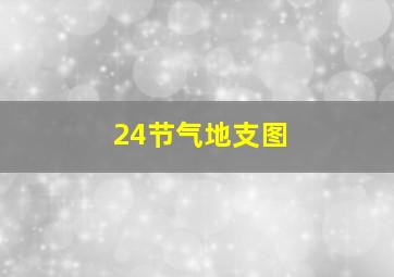 24节气地支图