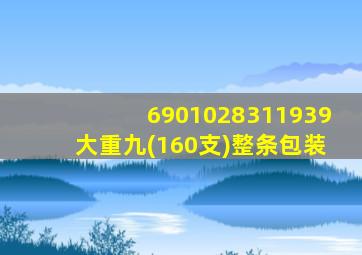 6901028311939大重九(160支)整条包装