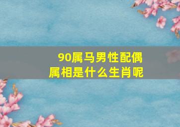 90属马男性配偶属相是什么生肖呢