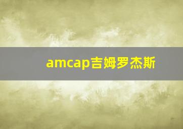 amcap吉姆罗杰斯