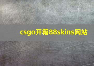 csgo开箱88skins网站