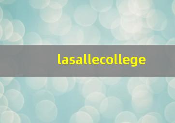 lasallecollege