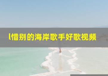 l惜别的海岸歌手好歌视频