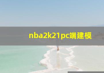 nba2k21pc端建模