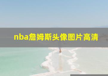 nba詹姆斯头像图片高清