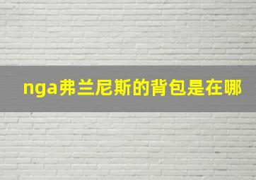 nga弗兰尼斯的背包是在哪