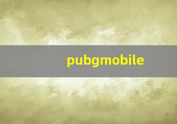 pubgmobile