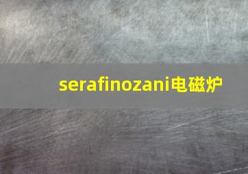 serafinozani电磁炉