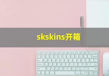 skskins开箱