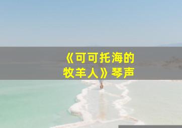 《可可托海的牧羊人》琴声