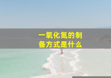 一氧化氮的制备方式是什么