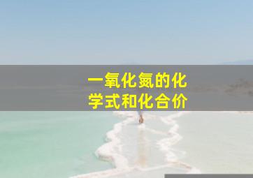 一氧化氮的化学式和化合价