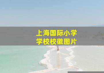 上海国际小学学校校徽图片