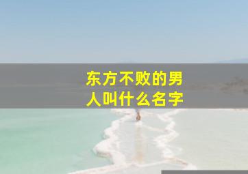 东方不败的男人叫什么名字