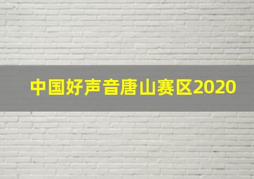 中国好声音唐山赛区2020