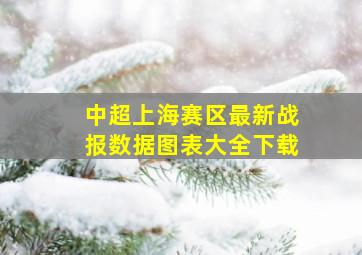 中超上海赛区最新战报数据图表大全下载