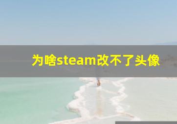 为啥steam改不了头像