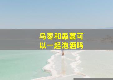 乌枣和桑葚可以一起泡酒吗