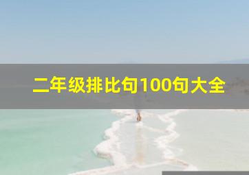 二年级排比句100句大全