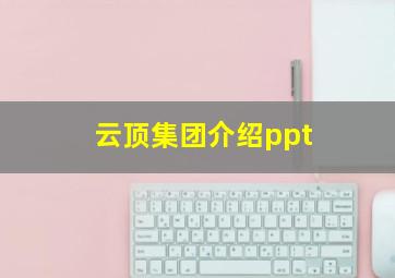 云顶集团介绍ppt