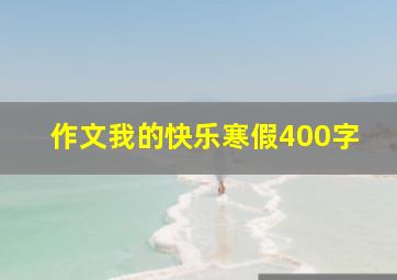 作文我的快乐寒假400字