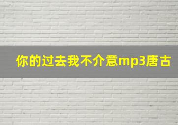 你的过去我不介意mp3唐古