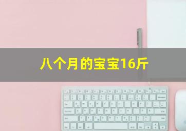 八个月的宝宝16斤