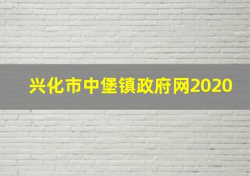 兴化市中堡镇政府网2020