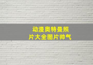 动漫奥特曼照片大全图片帅气