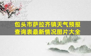 包头市萨拉齐镇天气预报查询表最新情况图片大全