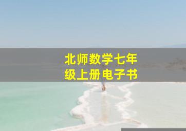 北师数学七年级上册电子书