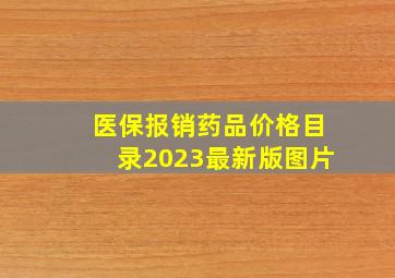 医保报销药品价格目录2023最新版图片