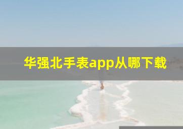 华强北手表app从哪下载