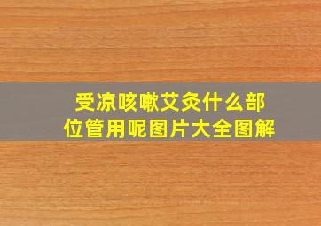 受凉咳嗽艾灸什么部位管用呢图片大全图解