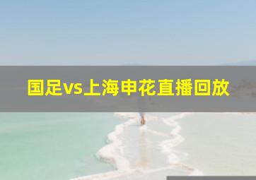 国足vs上海申花直播回放