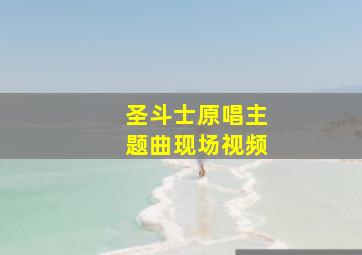 圣斗士原唱主题曲现场视频