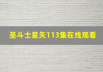 圣斗士星矢113集在线观看