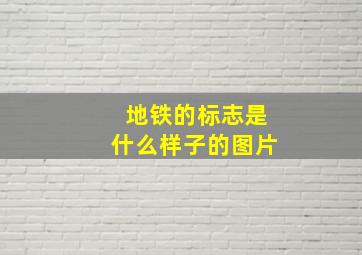 地铁的标志是什么样子的图片